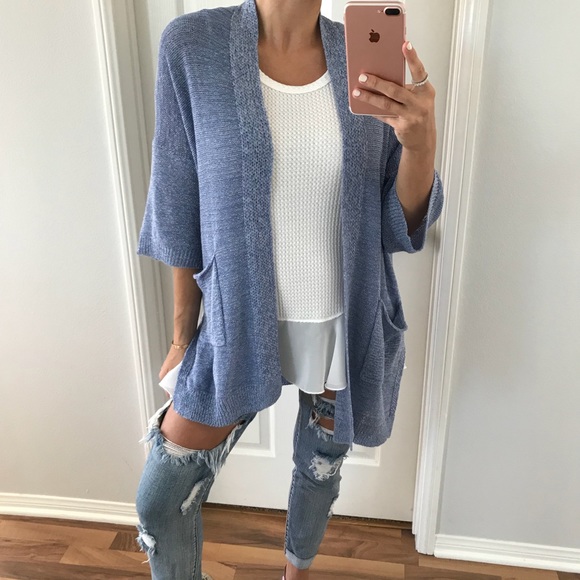 LAST • Pretty Please White Waffle Tank - Picture 4 of 5